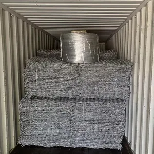 Hexagonal Hole Shape and Gabions Application Wire Basket Retaining Walls Gabion Box Galvanized Iron Wire,low-carbon Iron Wire thumbnail-3