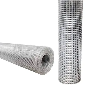 Hot Dip Galvanized Wall Cladding 4 ft 2x4mm Black Welded Wire Fencing thumbnail-1
