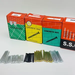 Galvanized Steel Concrete Nails for Concrete Slab and Masonry Work thumbnail-2