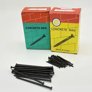 High-Hardness Black Cement Nails for Concrete Formwork - 7.5kg/Carton thumbnail-4