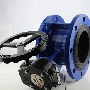Hugong Valves, Lianggong Valves, Jingdie Valves, Worm Gear Flange Butterfly Valves thumbnail-1