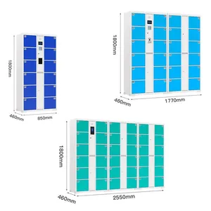 Office Smart Locker, Staff & Visitors – Self-Coded Password, Voice Guidance | Self-Serve thumbnail-3