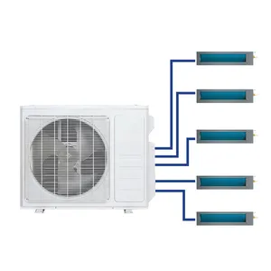 YUJU Multi Unit Split Air Conditioners Inverter 5 Zone Variable Speed Drive thumbnail-4