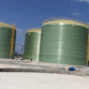 FRP Fiberglass Wastewater Storage Tank, Underground Corrosion Resistant for Industrial & Sewage Projects thumbnail-3