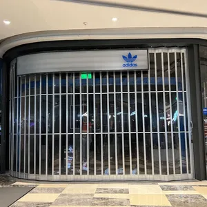 Aluminum Folding Partition Door for Retail Shops & Malls thumbnail-1
