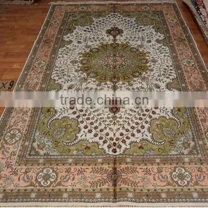 6X9ft Fashion Good Modern Design Flower Shape Cotton Floor Carpets thumbnail-2