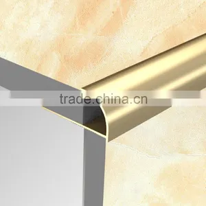 Building Material Round Open Bathroom Aluminum Tile Trim thumbnail-5