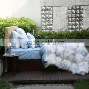Children Washed Pure Goose Feather Down Filled Bed Mattress Topper thumbnail-6
