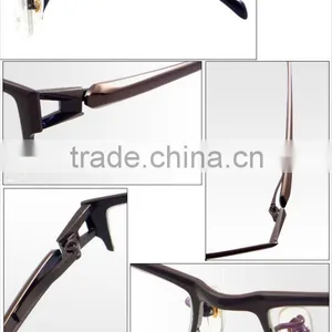 2015 New Style Half Rim Titanium Eyeglasses Frame thumbnail-2
