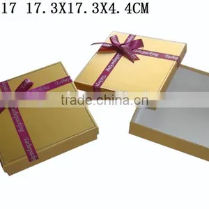 P617 Cheap Cardboard Paper Gift Box Ribbon thumbnail-1
