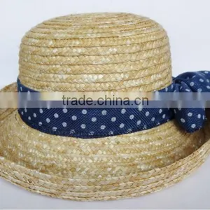 Fashion Floppy Straw Hat thumbnail-1