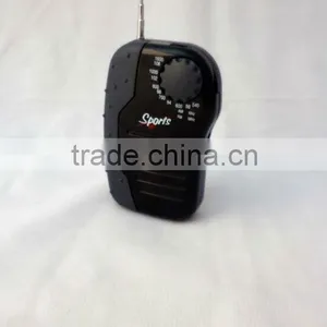 Best Price Cute Promotional Pocket Mini Size Radio thumbnail-2