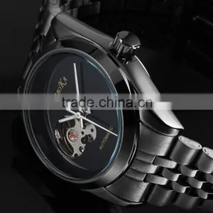 2016 Skone Fashion Skeleton Mechanical Watch WM418 thumbnail-5