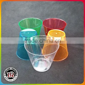 Plastic Water Coffee Tumbler Glass thumbnail-1