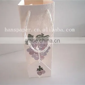 Handmade Paper Wine Bag thumbnail-1