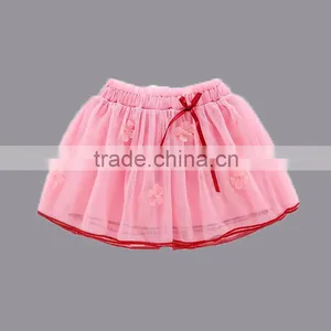 Cyan Kids Short Skirt Summer Tulle Children's Pettiskirt Flower Girl Baby Tutu Wholesale thumbnail-3