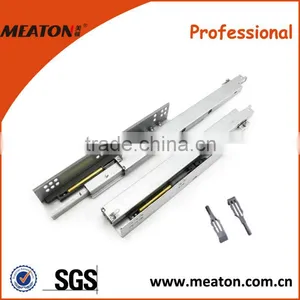 Factory Made!! Reasonable Price Full Extension Metallic Drawer Guide Rail thumbnail-1