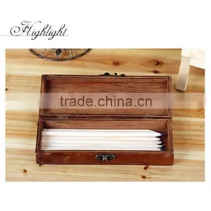 2014 Good Quality Cheap Small Wooden Pencil Box Designs, Fancy Pencil Box For School Student, Luxury Wooden Multipurpose Storage thumbnail-3