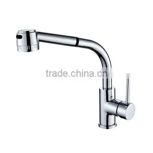 Pull Out Kitchen Faucet Kitchen Mixer Tap From Heshan Angel Lotus Sanitary Ware Co. thumbnail-1