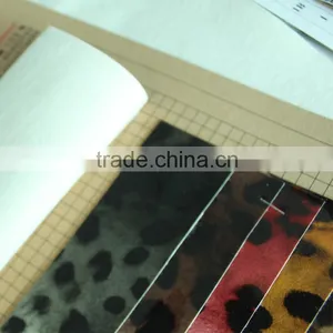 Pearl Shiny Glossy pu Leather With Leonpard Pattern for Lady Handbags Artificial pu Leather thumbnail-3