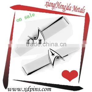 2015 Years High Quality Custom Star Film Metal Tie Clips thumbnail-1