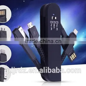 2016 Three in One Data Line Andriod Phone Newest Portable Travel Artifact and Convenient Life for Charge Power thumbnail-2