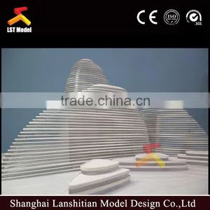 Architectural Scale Model Making,Church and Hall Model Made by ABS Plastic thumbnail-3