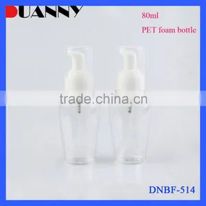 40Ml 50Ml 80Ml Plastic Cosmetic Pet Bottle With Foam Pump thumbnail-1