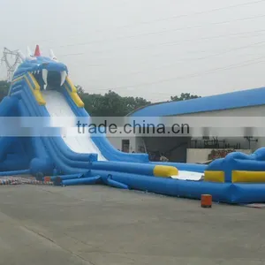 Giant Amusement Park Dragon Inflatable Wet Slide Inflatable Water Slide thumbnail-1