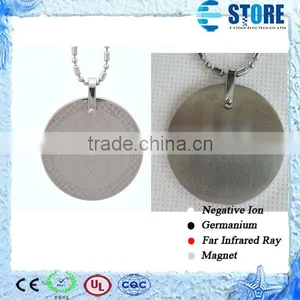 Fashion 3 in 1 Stainless Steel Quantum Scalar Energy Pendant thumbnail-1