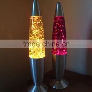 USB LED Flashing Floating Lava Lamp Glitter Lamp Quality Choice thumbnail-3