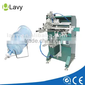 Mineral Water Bottle Curved Cylinder Screen Printing Machine thumbnail-1