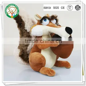 OEM Stuffed Toys Factory/Cute Squirrel Scott Plush Toy Custom thumbnail-2