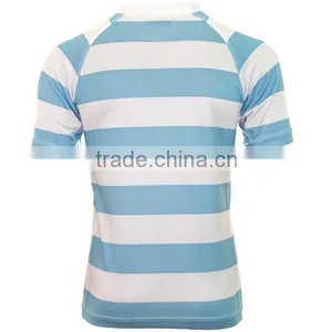 Stripe Custom Rugby Jersey With Tackle Twill thumbnail-2