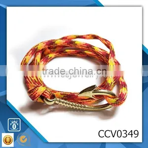 Double Leather Bracelet Fashion Braided Anchor Bracelet for Men Leather Bracelet for Boys thumbnail-1