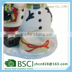 Ceramic Custom Christmas Candle Holder thumbnail-2