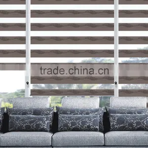 WAVING Horizontal ZEBRA BLINDS FABRIC thumbnail-1