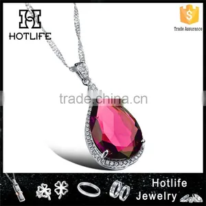 New 2016 Women Necklace Stone Stylish Pendant thumbnail-1