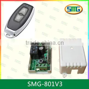 12v rf 315/433Mhz Interlock Wireless Remote Control Relay Switch SMG-801 thumbnail-4