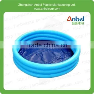New 60" 3-Ring Pool Inflatable Kids Plastic Swimming Bathtub Paddling Ball Pool,Red And Blue thumbnail-2