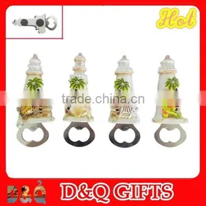 Resin Beach Slipper Bottle Opener Souvenir With Palm Tree for Europe thumbnail-3