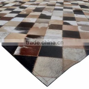 Hair-On Cowhide Leather Carpet PL-341 thumbnail-2
