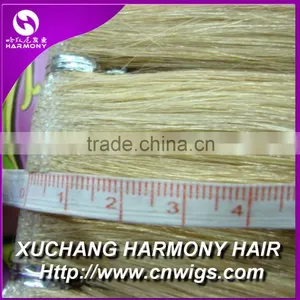 Quality 20" pu Tape Hair Extensions With #27 Color on Stock thumbnail-4