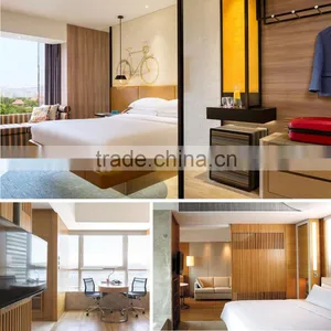 Luxury Furniture Foshan Suppliers Hotel Furniture Bedroom Sets FLL-137 thumbnail-1