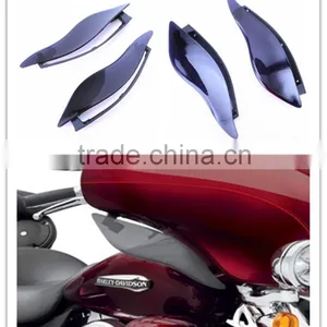 Newest High Quality Harley Air Deflector Side Windshield for Harley Motorcycle '14-later Electra Glide Street Glide Tri Glide thumbnail-1