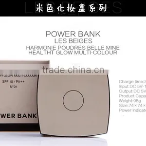 Special Design Famous Brand Compact Mirror Powerbank thumbnail-6