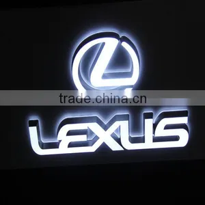 Neon Metal Led Car Message Sign thumbnail-1