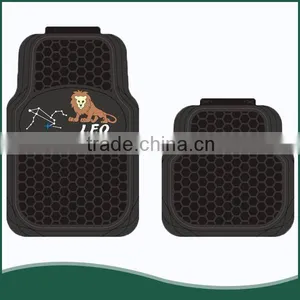 PVC/Plastic Material and Full Set Position Lion Car Floor Mats Car Mat thumbnail-1