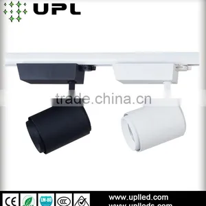COB 25w Led Track Lighting Retail Spot Wall Lamp Rail Spotlights Replace Halogen Lamps White Black thumbnail-1