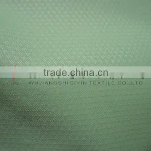 270T Green Nylon Taffeta Jacquard Plaid Fabric thumbnail-1
